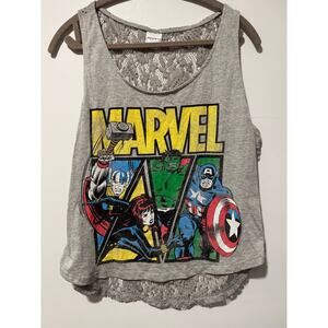 Marvel Crochet Back Tank Top‎